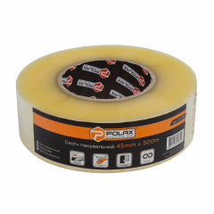 Клейкая лента Polax скотч упаковочный прозрачный 500 м x 45 мм (101-054) Черновцы