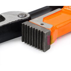 Ключ трубний Polax переставний з тріскачкою 0-65 мм 300 мм (44-005) Южноукраїнськ