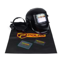 Маска зварювальника Хамелеон з автозатемненням Polax MMA TIG MIG/MAG 1/25000 с (53-016) Київ