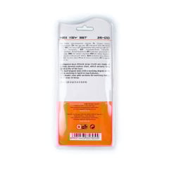 Набор шестигранных ключей Polax Г-образных с шаром 9 предметов 1.5-10 мм Cr-V (25-010) Южноукраинск