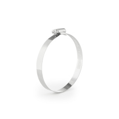 Хомут черв'ячний Polax із нержавіючої сталі 80-100 мм (37-033) Боярка