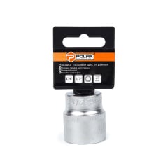 Головка торцева Polax автомобільна шестигранна 27 мм, 1/2", CrV (25-096) Кропивницький