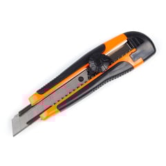 Нож строительный Polax пластиковый с выдвижным лезвием 18 мм (23-003) Софиевская Борщаговка