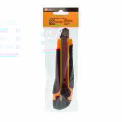 Нож строительный Polax пластиковый с выдвижным лезвием 18 мм (23-003) Софиевская Борщаговка