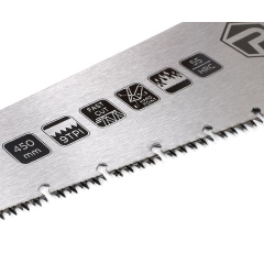 Ножівка пила по мокрому дереву Polax 450 мм (47-010) Слов'янськ
