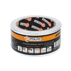 Скотч клейкая лента Polax алюминиевая высокотемпературная сверхпрочная 50 мм х 25 м (101-011) Одесса
