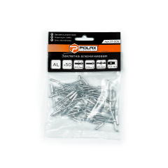 Заклепки вытяжные алюминиевые 3,2 х 12 мм Polax (37-006) Энергодар