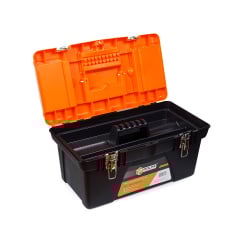 Ящик для инструментов Polax пластиковый с металлическим замком 19" (01-0144) Дубно