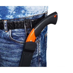 Ножівка садова пластикова ручка і захисний чохол Polax 300 мм (70-015) Лосинівка