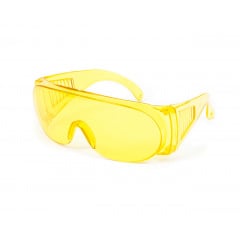 Окуляри захисні "Економ" Polax жовті з полістиролу (100-433) Одеса
