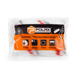 Валик для фарбування Polax мультиколор 6 Х 15 Х 100 мм (19-005) Київ