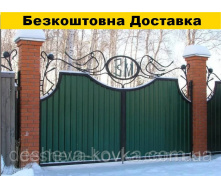 Кованые ворота из ковкой
