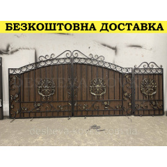 Кованые ворота из элементами художественной ковки Київ