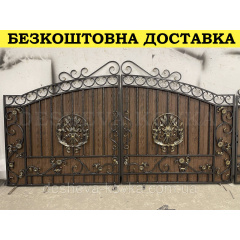 Кованые ворота из элементами художественной ковки Київ