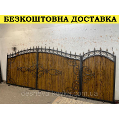 Ковані ворота з ексклюзивним куванням Ніжин
