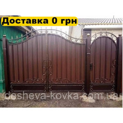 Кованые эксклюзивные ворота Белгород-Днестровский