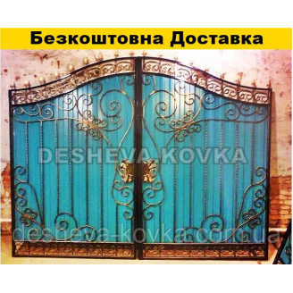 Ворота из профнастила