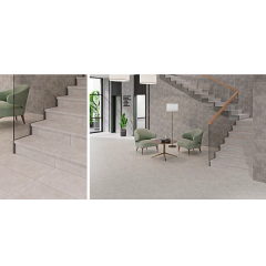 Плитка Cersanit GPTU 603 LIGHT GREY STEPTREAD KAPINOS сходинка 8х598х318 мм Чернівці