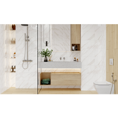 Плитка Cersanit LOREN WHITE GLOSSY 8х400х250 мм Обухів