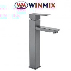 Смеситель для умывальника Winmix Graphite KUB High (Chr-001) SUS304, Польша (нержавеющая сталь) Кременчуг