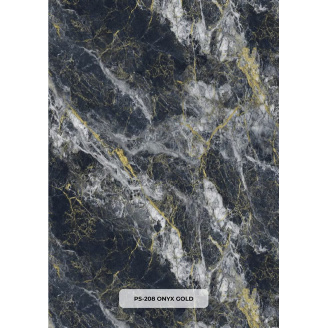 Стінова панель Panastone 1220х2800 мм Onyx Gold PS-208
