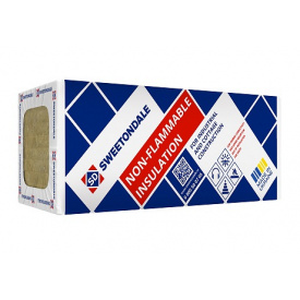 Фасадна базальтова вата THERMOWOOL FAS EFFECT 135, 100 мм, 1,44 м2