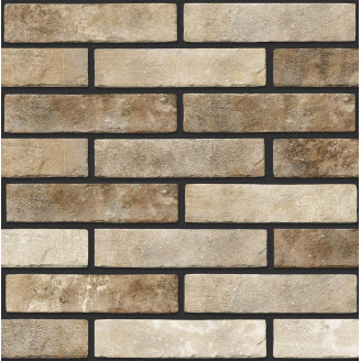 Плитка Golden Tile KLINKER BRICK Бежевый Slim KB1010 250x60x6 мм