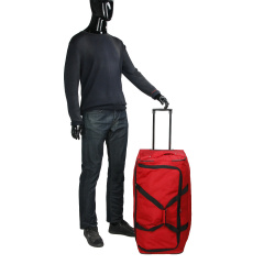 Дорожня сумка на колесах Snowball 32182 XL 112 л Червоний (32182/XL/55/75) Мелітополь