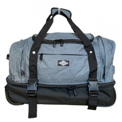 Дорожная сумка на колесах Lee Cooper 41680 L 131 л Серый (LC41680/52/49) Обухов