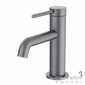 Смеситель для раковины Аква Родос Madrid 04 Gun Metal оружейная сталь