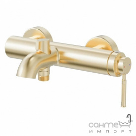 Смеситель для ванны Аква Родос Metro 09 Gold матовое золото