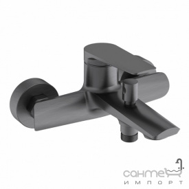 Смеситель для ванны Аква Родос Valencia 09 Gun Metal оружейная сталь