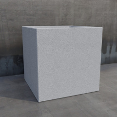 Горшок бетонный Верона XL 100x100x100 см, уличный садовый Сарни