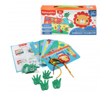Игра с пластиковыми ладошками Учимся считать укр Vladi Toys (VT2905-25)