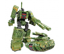 Трансформер Военная техника A-Toys 339-85 15 см Танк Хаки