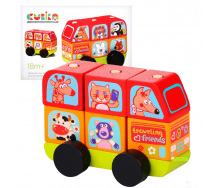 Автобус Cubika Веселые звери (13197)