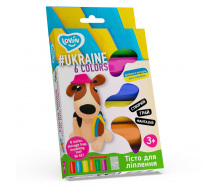 Набор теста для лепки Ассорти #Ukraine TM Lovin 41171 6 цветов