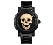 Оригінальний годинник Skmei Skull 9178 Black