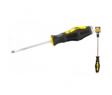 Викрутка плоска SL5* 75 ударна MASTERTOOL GM (49-5575)