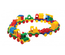 Набір машин Tigres Kids cars 12 шт Різнокольоровий (118936)