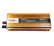 Перетворювач напруги інвертор 5 Core 2000W DC/AC 12V-220V Gold (3_02492)