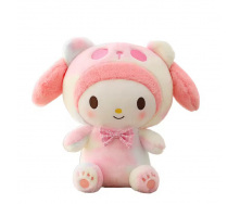 М'яка іграшка Hello Kitty аніме Куромі Май Мелоді 70 см Біло-рожевий (994)