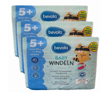 Підгузки Bevola Baby 5+ Junior Plus 11-18 кг 102 шт