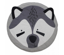 Килимок у дитячу кімнату Baby Carpet Енотик Сірий (is124084)