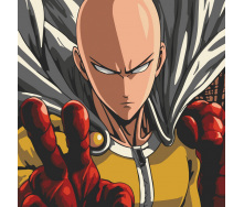 Картина за номерами One-Punch Man Art Craft 16083-AC 40х40 см