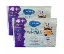 Підгузки Bevola Baby 4+ Maxi Plus 8-15 кг 76 шт