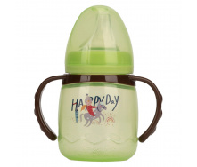 Поїльник з силіконовим носиком Mega Zayka MGZ-0314 (Green) 180 мл