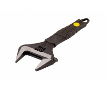 Ключ розвідний MASTERTOOL 200 мм 0-38 мм з гумовою ручкою Cr-V 76-0322