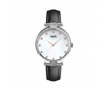 Жіночий годинник Spark RIVOLI зі Swarovski Чорний Білий (Z9145BLC)