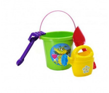 Набір пісочний Doloni Toys №1 в сітці 013555/1 Салатовий